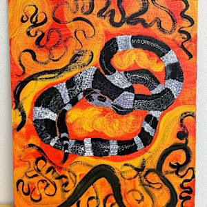 Thel Karawala (Sri Lankan Krait) by Amanda Silva, Image 1.