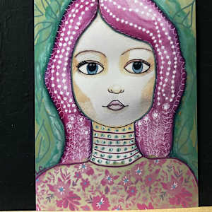 Aura is a mixed media piece created by Lisa Casineau by Lisa Casineau, Image 3.