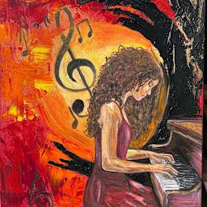 Love of music by Kathleen Berry, Image 1.