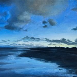 Last Light on Matagorda Beach by Ariel Davis, Image 1.