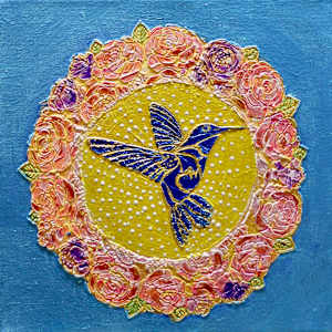 Tiny and mighty Humming bird by Nedra Russ, Image 1.