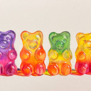 Gummy Bear Rainbow by Stephanie Henry, Image 1.