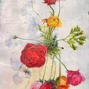 Apsis - Ranunculus and Roses by Danna Vanderford, Image 1.