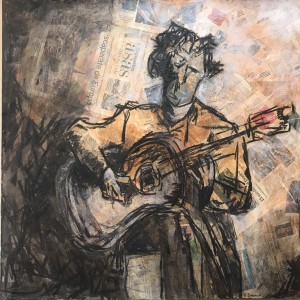 Alone at the Café Cantante by Rebecca Grohowski