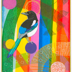 Modular Eurasian Magpie by Brooke Horton, Image 1.
