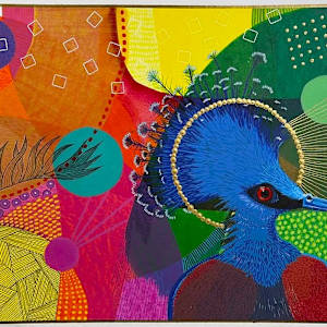 Victoria Crowned Pigeon by Brooke Horton, Image 1.