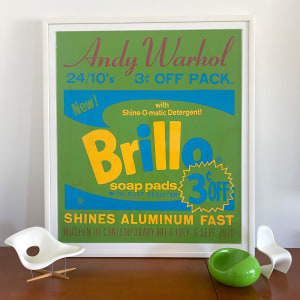 Brillo Poster - Museum of Contemporary Art by Andy Warhol 