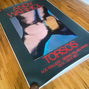 Torsos, Ace Gallery, Paris  UNFRAMED by Andy Warhol 