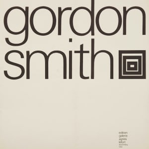 I-A from Portfolio A by Gordon Smith 