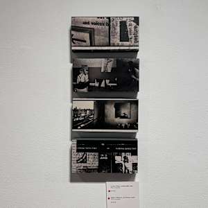 Contact Sheet, Allison's Bedroom  York Street, Parnell Street Bedsit, Voices by Mimm Patterson, Image 1.