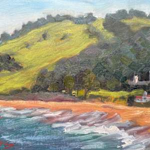 Sunny Morning at Monastery Beach by Frances Krebs, Image 1.