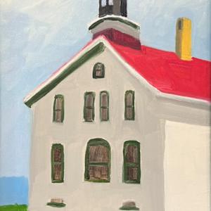 Grand Traverse Lighthouse by Judy Kelly