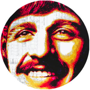 Beatles Circular x4 by HaviArt  Image: Beatles Circular - Ringo Star