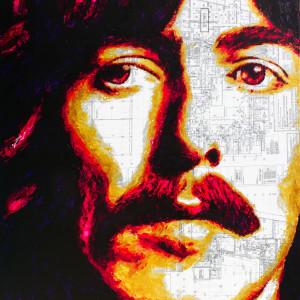 The Beatles - George Harrison by Havi Schanz