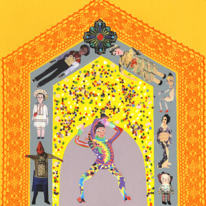 Court Jester by Miriam Schapiro