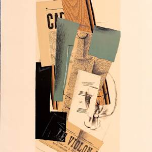 Papier Colle's by Georges Braque