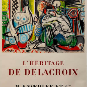 Le Heritage de Delacroix M. Knoedler et Cie. by Pablo Picasso