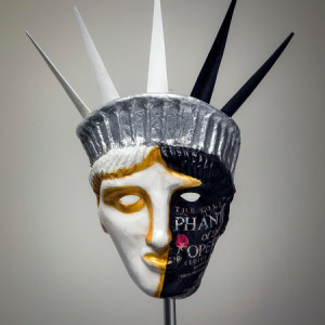Untitled (Phantom of the Opera mask) by George Dukov 