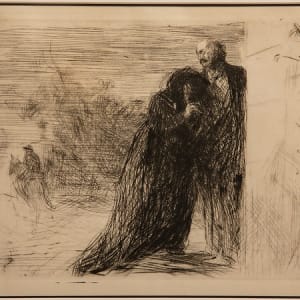 Departure of the Prodigal Son (Le depart de L'Enfant Prodigue) by Jean-Louis Forain