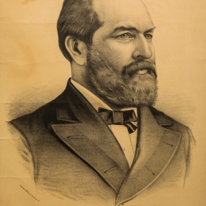 Untitled (Gen. James A. Garfield) by Currier & Ives