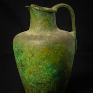 Untitled (Ancient Greek Bronze Water Vessel) by Artist Unknown