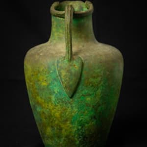 Untitled (Ancient Greek Bronze Water Vessel) by Artist Unknown 