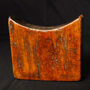 Untitled (Wooden Headrest of the Gurage People) by Artist Unknown 