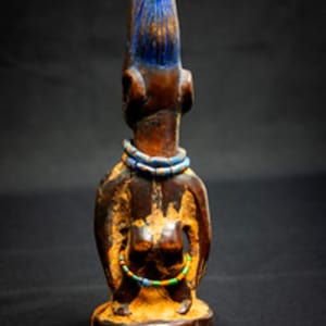 Untitled (Ibeji Female Wood Figure) by Artist Unknown 