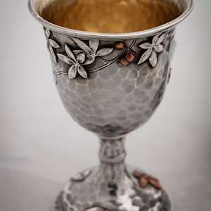 Untitled (Pair of Japanese-Style Cordial Goblets) by Artist Unknown 