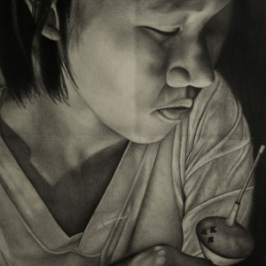 Jenny in Graphite by Stephanie Natiello