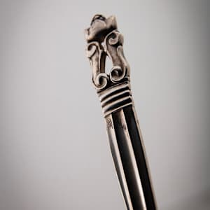 Untitled (Georg Jensen Sterling Silver Serving Pieces) by Artist Unknown 