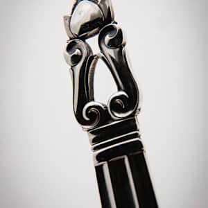 Untitled (Georg Jensen Sterling Silver Serving Pieces) by Artist Unknown 