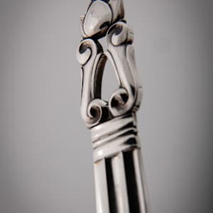 Untitled (Georg Jensen Sterling Silver Serving Pieces) by Artist Unknown 