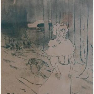 Le Tocsin La Depeche by Henri de Toulouse-Lautrec