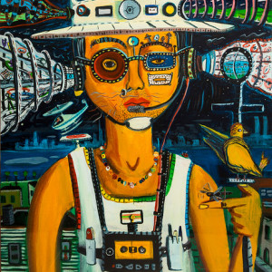 Untitled (self-portrait) by Manny Pangilinan