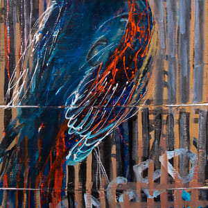 Cage America (Blue Bird) by Henrietta Mantooth