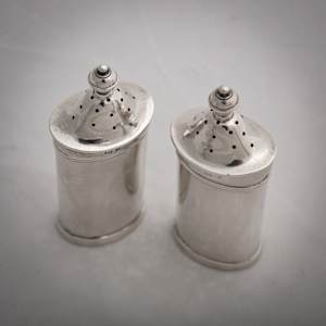 Untitled (Pair of Tiffany & Co. Pepper Shakers) by Artist Unknown 