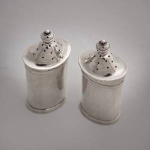 Untitled (Pair of Tiffany & Co. Pepper Shakers) by Artist Unknown 