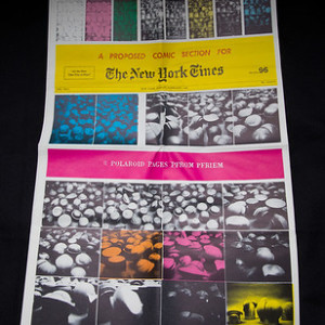 Proposed Comic Section for the New York Times by Bernard Pfreim