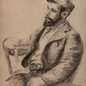 Portrait of Louis Valtat by Pierre-Auguste Renoir