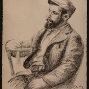 Portrait of Louis Valtat by Auguste Renoir 
