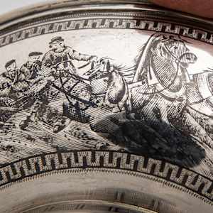 Untitled (Antique Russian Silver Bowl) by Artist Unknown 