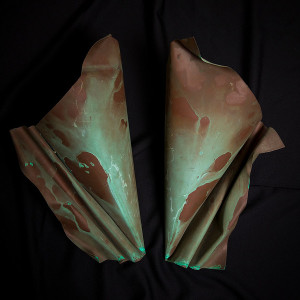 Copper Sconces (2) by Tom Holmes