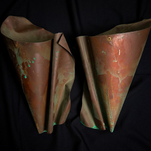 Copper Sconces (2) by Tom Holmes 