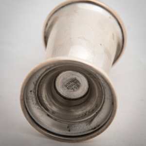 Untitled (Pair of Sterling Silver Pepper Shakers) by Artist Unknown 