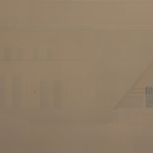Desert Architecture Night Fall Series #9 by Peyton Higgison