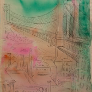 Brooklyn Bridge by Joseph Wolins