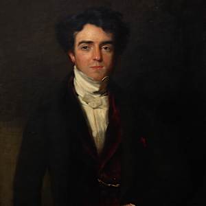 Untitled (Oil Portrait of a Man) by Attrib. to Thomas Lawrence