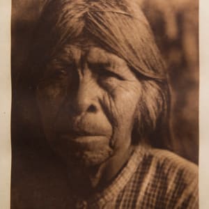 A Chukchangsi Yokute Woman (A) by Edward S. Curtis