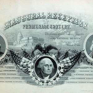 Untitled (President Garfield Inauguration Invitation) by Artist Unknown, Image 2.